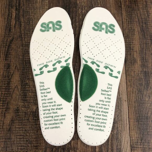 SAS Free Time Walking Shoe Supportive Comfort Size 9 NARROW Mocha Tan 72686043 - Picture 15 of 16